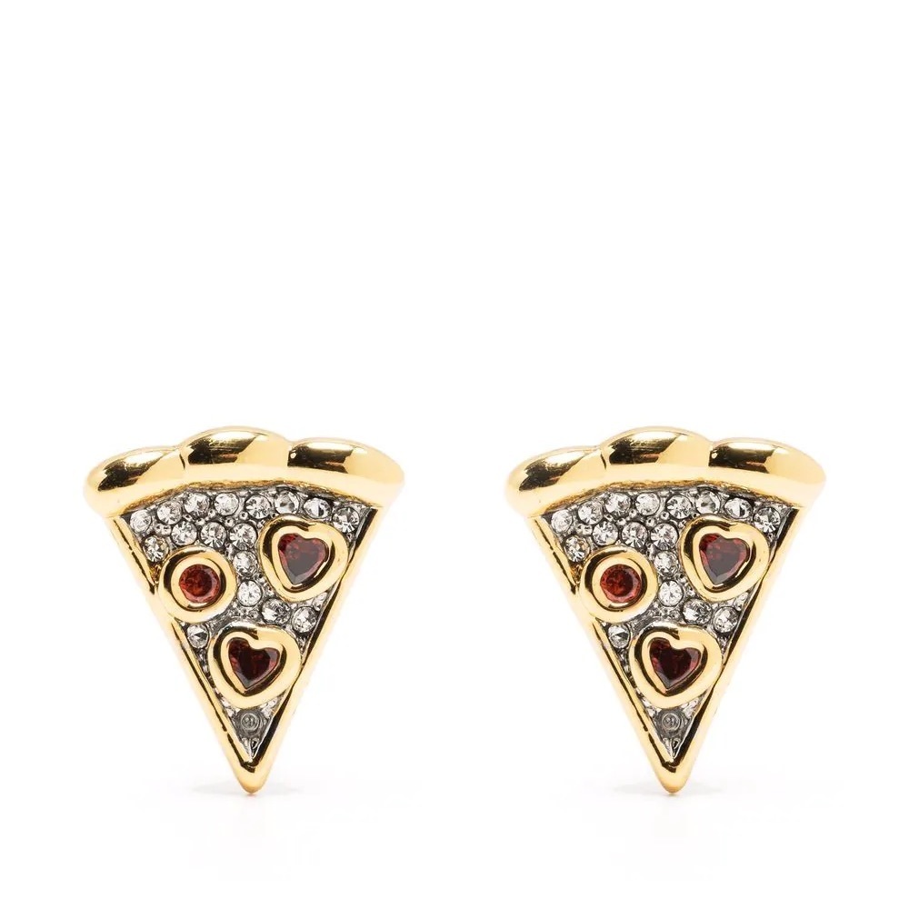 Kate Spade small pizza my heart stud earrings